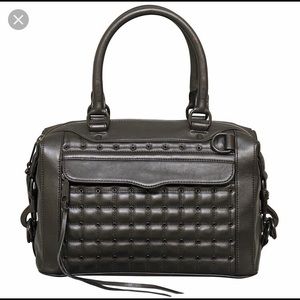 Black Rebecca Minkoff MAB with Eyelets